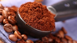 الیاف خاک قهوه