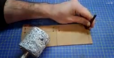 آموزش دوخت کیف پول چرم دستدوز