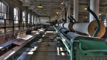 تاریخچه کارخانه های ریسندگی و بافندگی در صنعت آمریکا Textile Mills