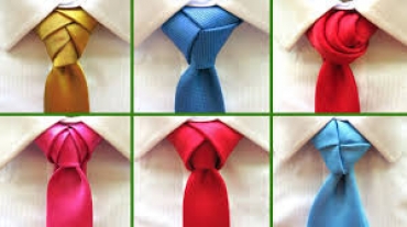 آموزش بستن کراوات و نحوه گره زدن کراوات Different types of tie knots