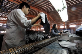 ضعف تکنولوژی در صنعت چرم 