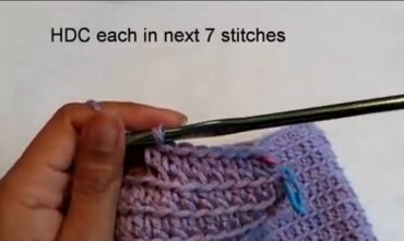 آموزش بافت کلاه قلاب بافی - کلاه بافتنی دست دوز + فیلم