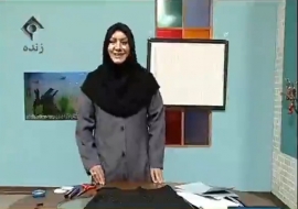 آموزش دوخت دامن جناقی دست دوز + فیلم